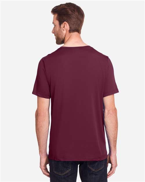 CORE365 CE111 Burgundy — on model back