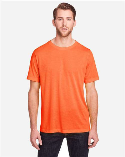 CORE365 CE111 Campus Orange — on model front