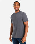 CORE365 CE111 Carbon Heather — on model side