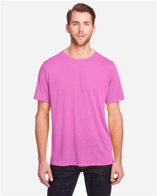 CORE365 CE111 Charity Pink — on model front