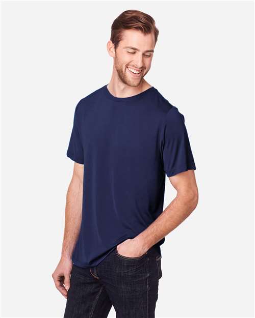 CORE365 CE111 Classic Navy — on model side