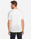 CORE365 CE111 White — on model back