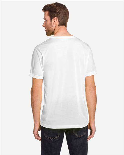 CORE365 CE111 White — on model back