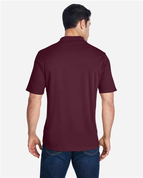 CORE365 88181 Burgundy — on model back