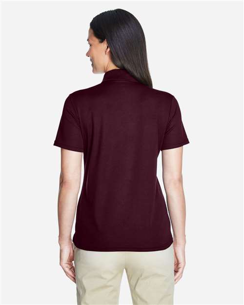 CORE365 78181 Burgundy — on model back