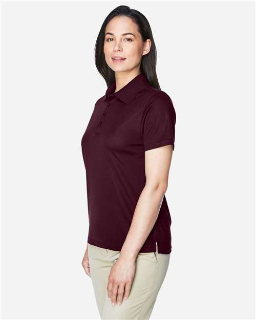 CORE365 78181 Burgundy — on model side