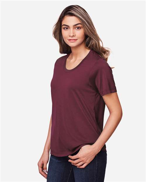 CORE365 CE111W Burgundy — on model side