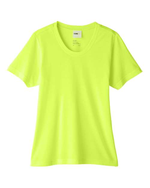 CORE365 CE111W Safety Yellow — front