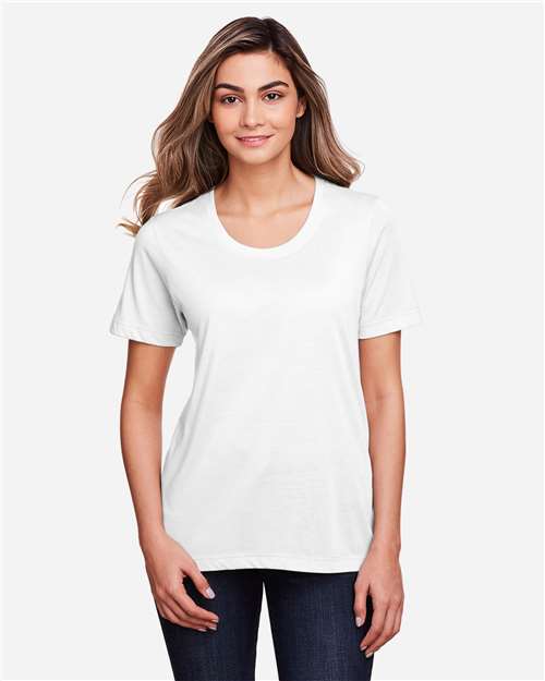 CORE365 CE111W White — on model front