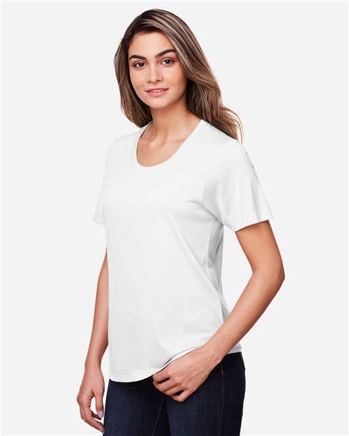 CORE365 CE111W White — on model side
