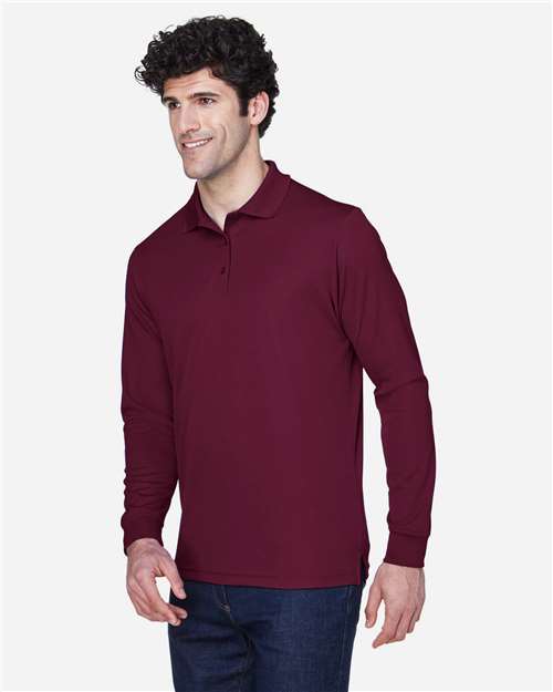 CORE365 88192 Burgundy — on model side