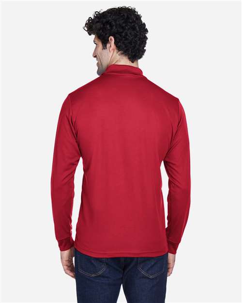CORE365 88192 Classic Red — on model back