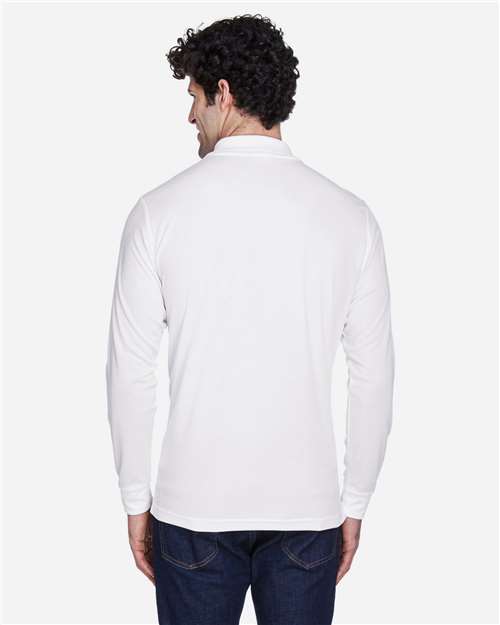 CORE365 88192 White — on model back