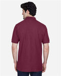 Devon & Jones D100 Burgundy — on model back