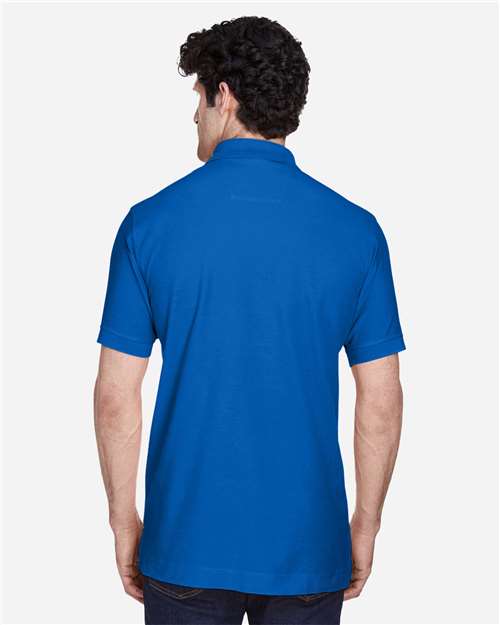 Devon & Jones D100 French Blue — on model back