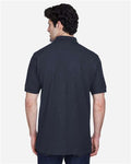 Devon & Jones D100 Navy — on model back