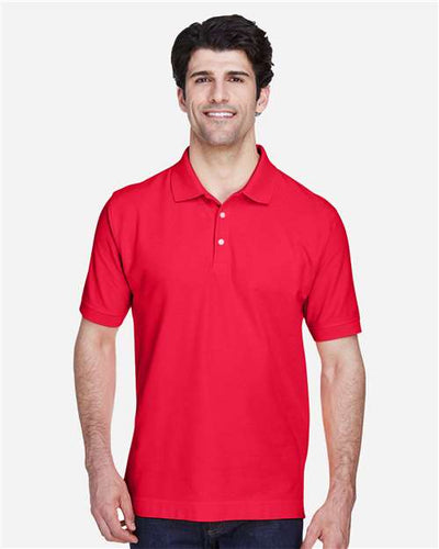 Devon & Jones D100 Red — on model front
