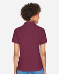 Devon & Jones D100W Burgundy — on model back
