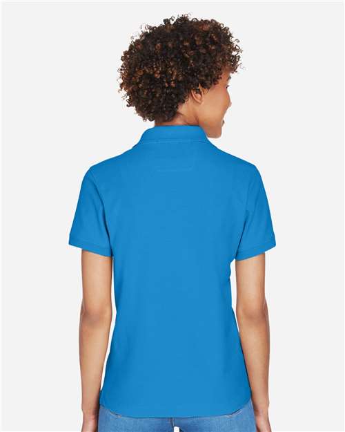 Devon & Jones D100W French Blue — on model back