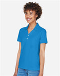 Devon & Jones D100W French Blue — on model side