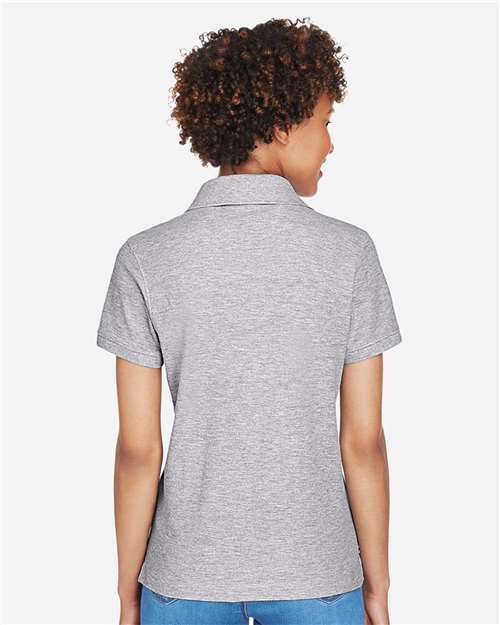 Devon & Jones D100W Grey Heather — on model back
