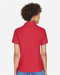 Devon & Jones D100W Red — on model back