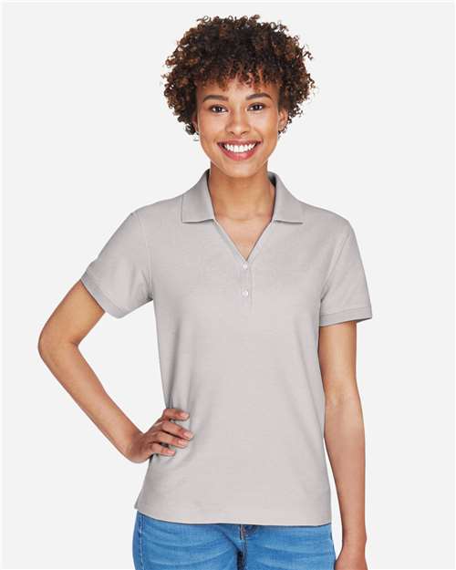 Devon & Jones D100W Silver — on model front