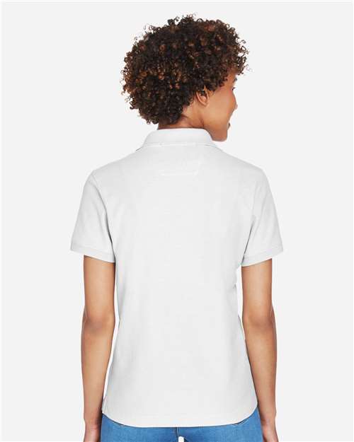 Devon & Jones D100W White — on model back
