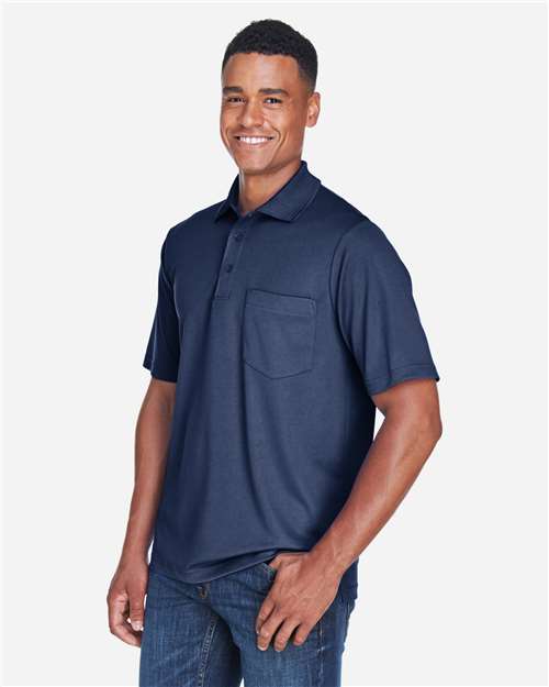 CORE365 88181P Classic Navy — on model side