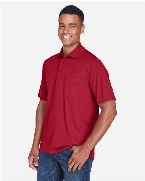 CORE365 88181P Classic Red — on model side