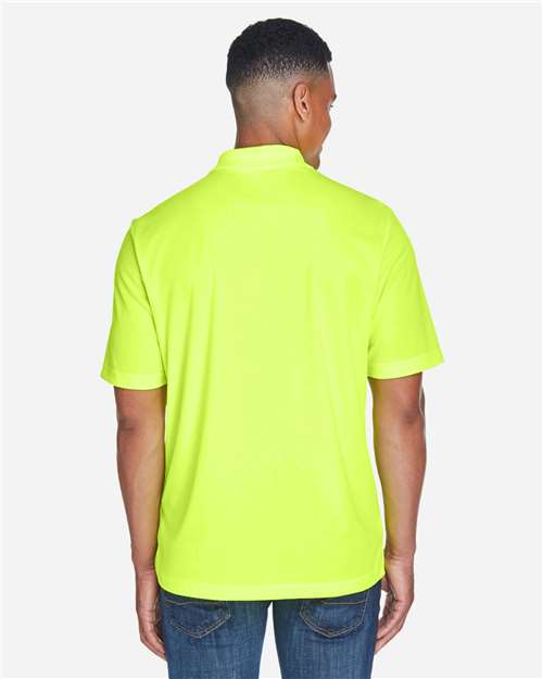 CORE365 88181P Safety Yellow — on model back