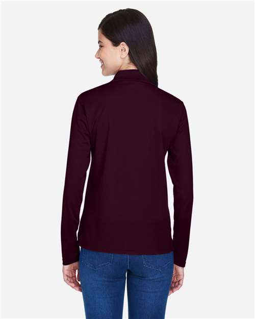 CORE365 78192 Burgundy — on model back