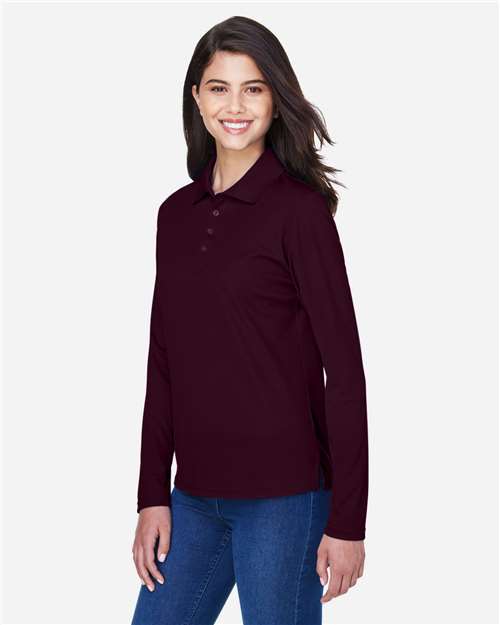 CORE365 78192 Burgundy — on model side