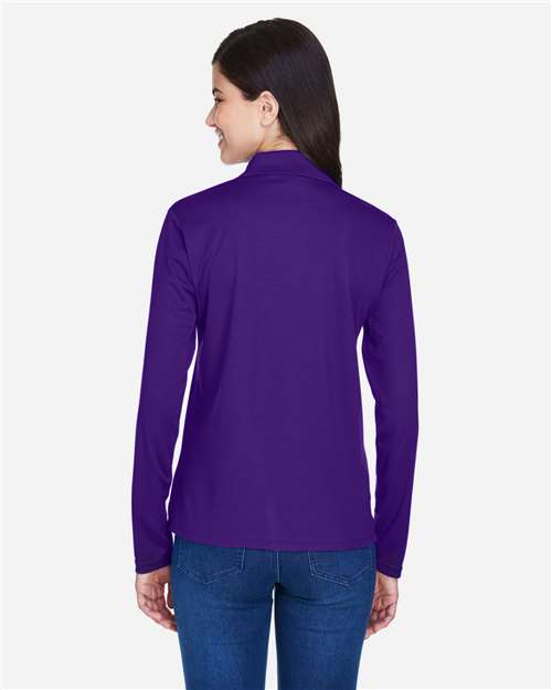 CORE365 78192 Campus Purple — on model back