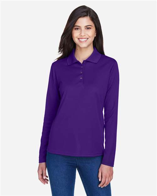 CORE365 78192 Campus Purple — on model front