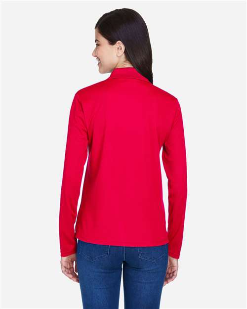 CORE365 78192 Classic Red — on model back