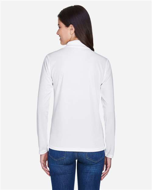 CORE365 78192 White — on model back