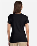 Devon & Jones DP182W Black — on model back
