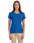 Devon & Jones DP182W French Blue — on model front
