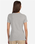 Devon & Jones DP182W Grey Heather — on model back