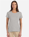 Devon & Jones DP182W Grey Heather — on model front