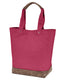 Authentic Pigment AP1921 - Canvas Resort Tote - Chili / Brown