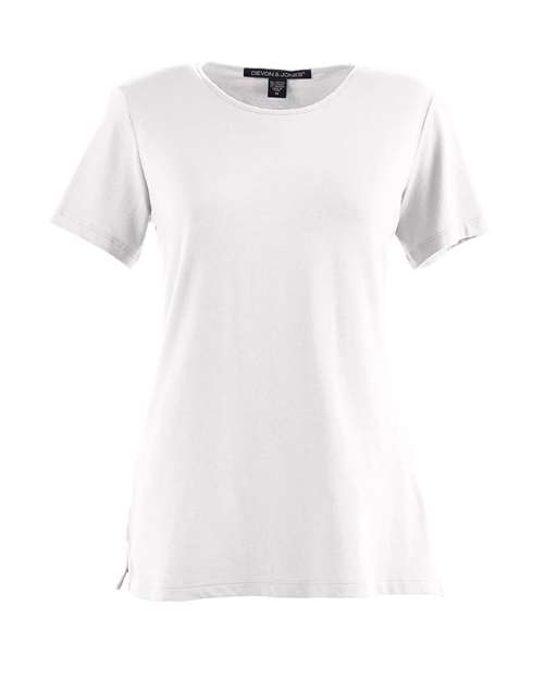 Devon & Jones DP182W White — front