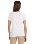 Devon & Jones DP182W White — on model back
