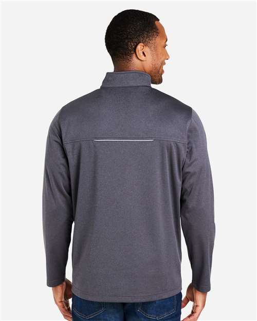 CORE365 CE708 Carbon Heather — on model back