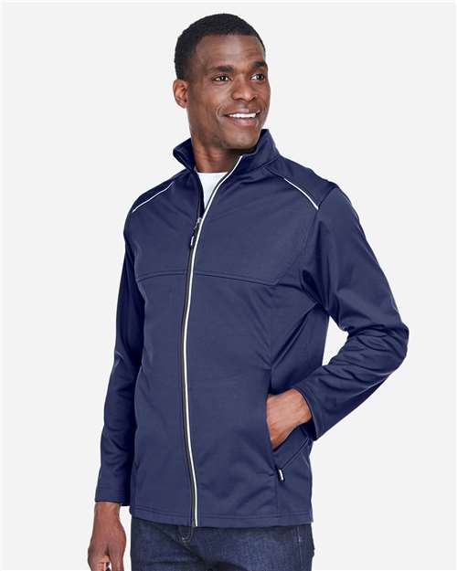CORE365 CE708 Classic Navy — on model side