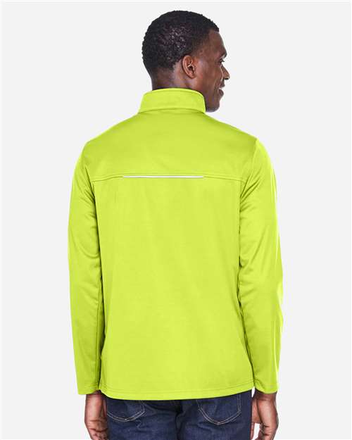 CORE365 CE708 Safety Yellow — on model back