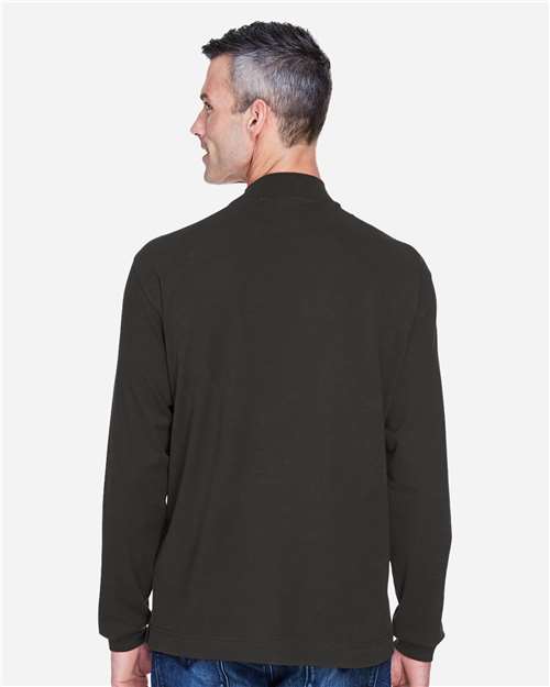 Devon & Jones D420 Black — on model back