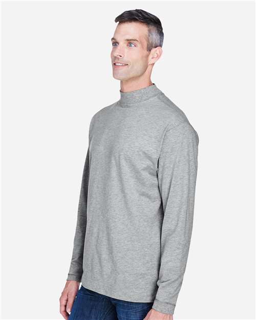 Devon & Jones D420 Grey Heather — on model side