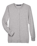 Devon & Jones DP181W Grey Heather — front